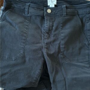 B New York skinny moto jeans